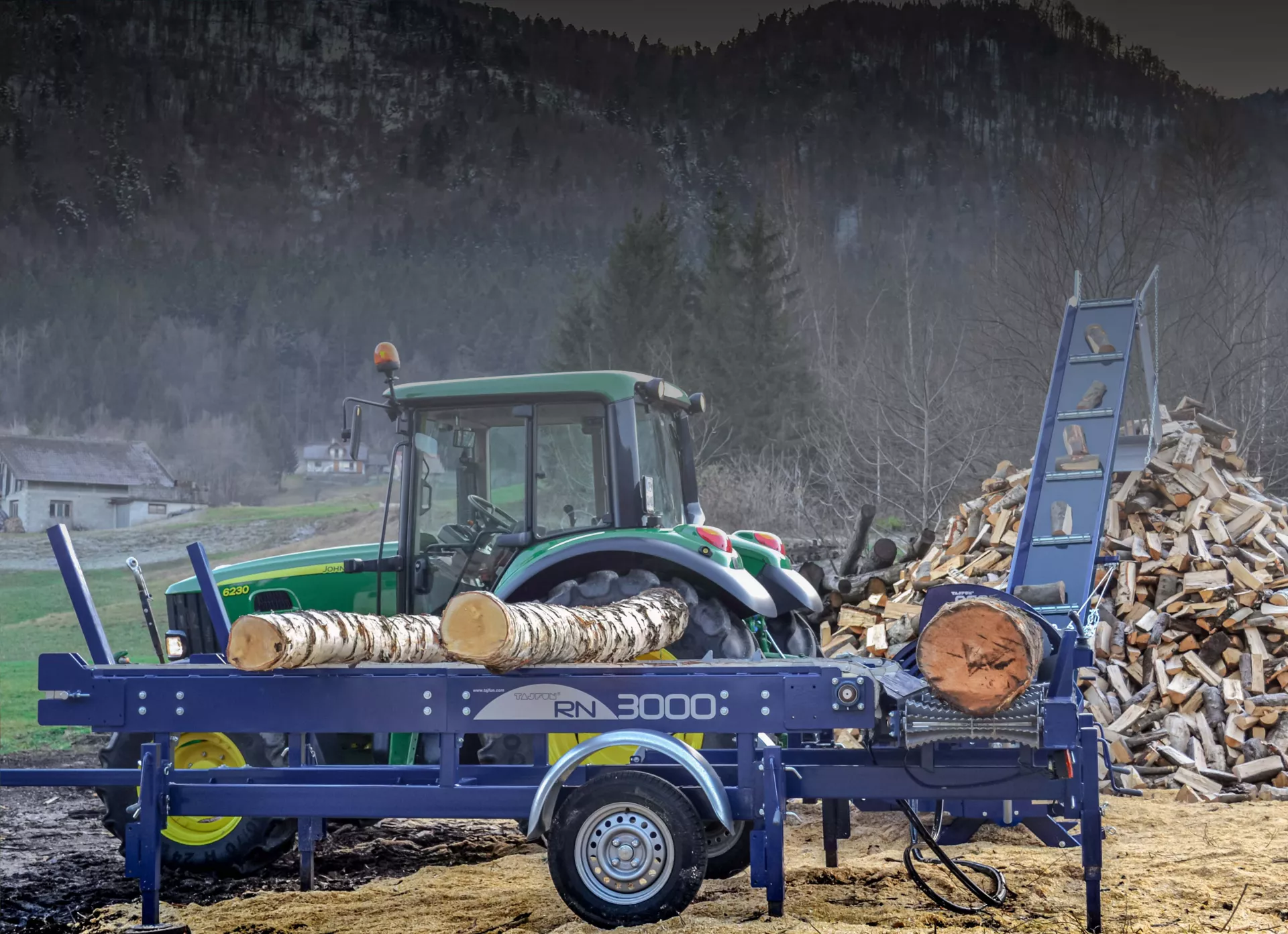 Firewood Processor RCA 480 JOY - Tajfun